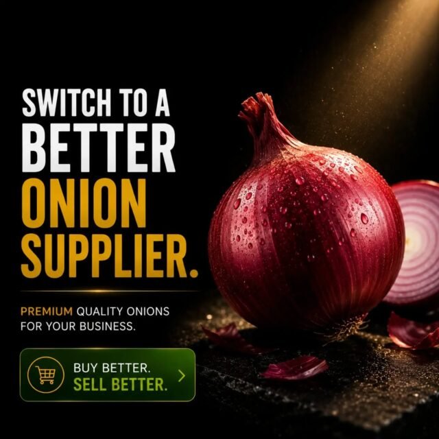 🧅 Switch to a Better Onion Supplier.

Quality onions make a difference—not just on the shelf, but to your business.

At KS Ananta, we supply premium-quality onions for wholesalers, retailers, supermarkets, distributors, and bulk buyers. Count on us for consistent quality, competitive pricing, and reliable supply.

📦 Bulk Orders Welcome

#trend #post #viral #trending #onion