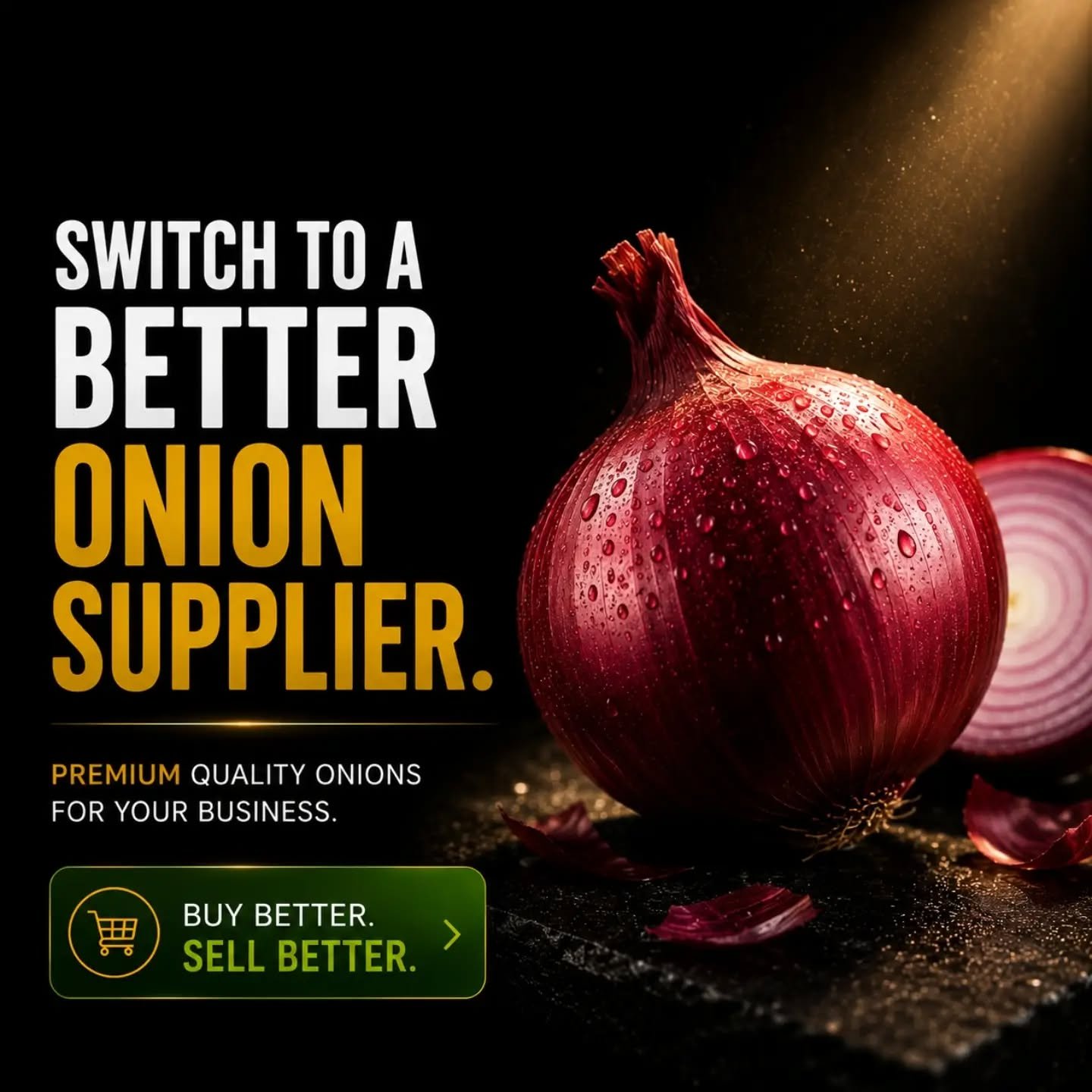🧅 Switch to a Better Onion Supplier.

Quality onions make a difference—not just on the shelf, but to your business.

At KS Ananta, we supply premium-quality onions for wholesalers, retailers, supermarkets, distributors, and bulk buyers. Count on us for consistent quality, competitive pricing, and reliable supply.

📦 Bulk Orders Welcome

#trend #post #viral #trending #onion