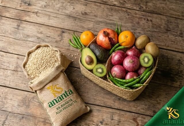 Fresh from the roots to your table! 🌾🥑🍊

At KS Ananta, we bridge the gap between trusted farms and global markets—delivering handpicked pomegranates, avocados, kiwis, oranges, onions, green chillies, and quality grains straight to you.

✨ Why choose us?

Direct farm sourcing & 99% quality assurance

Premium fresh produce & pantry staples

Reliable global export & supply chain

Innovate. Cultivate. Elevate. 💚

📥 DM us for bulk orders & supply inquiries!

#trend #ai #fruit #fresh #today
