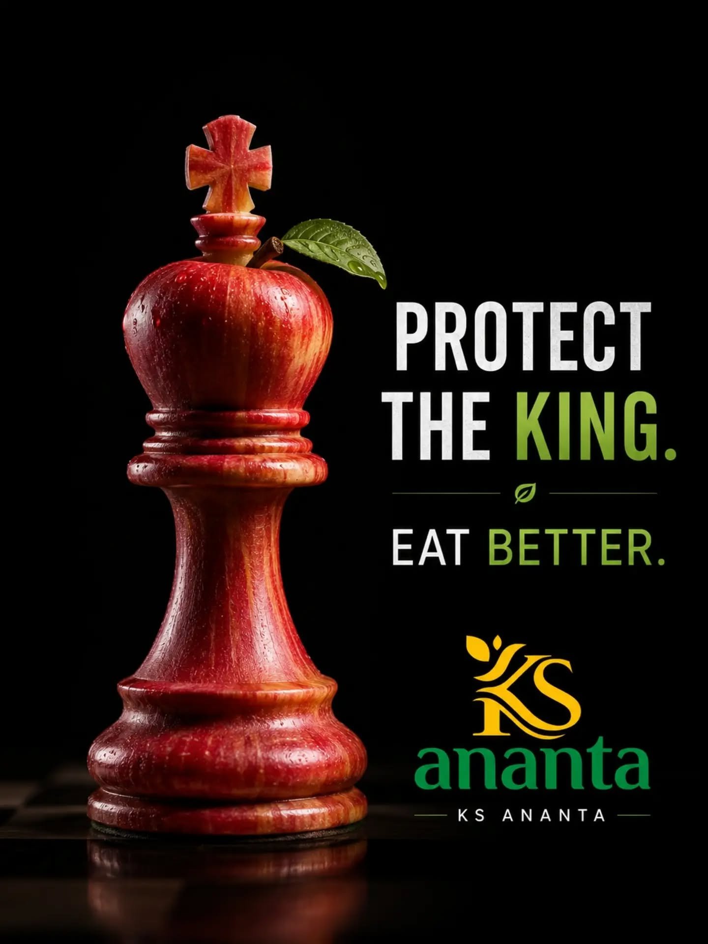 ♟️ Protect the King. Eat Better.

Your health is the most valuable asset you'll ever own. Every meal is a move that shapes your future.

#today #fruit #viral #post #trendig