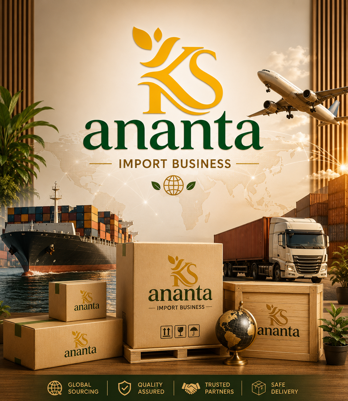 Our global sourcing network enables us to deliver premium products while maintaining international quality standards.